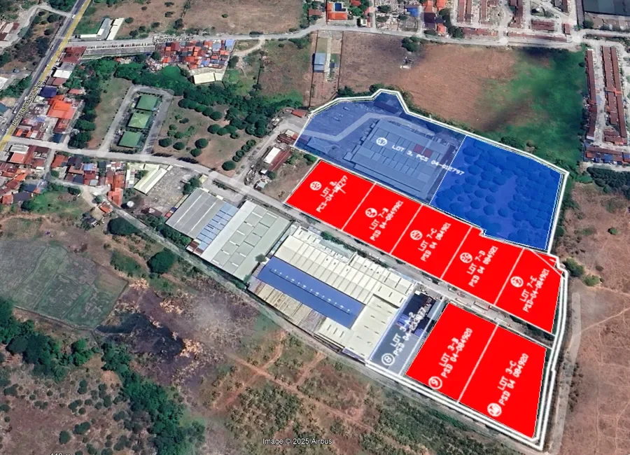 17,316-26,130 sqm Industrial Land Parcels for Sale in Tanza, Cavite